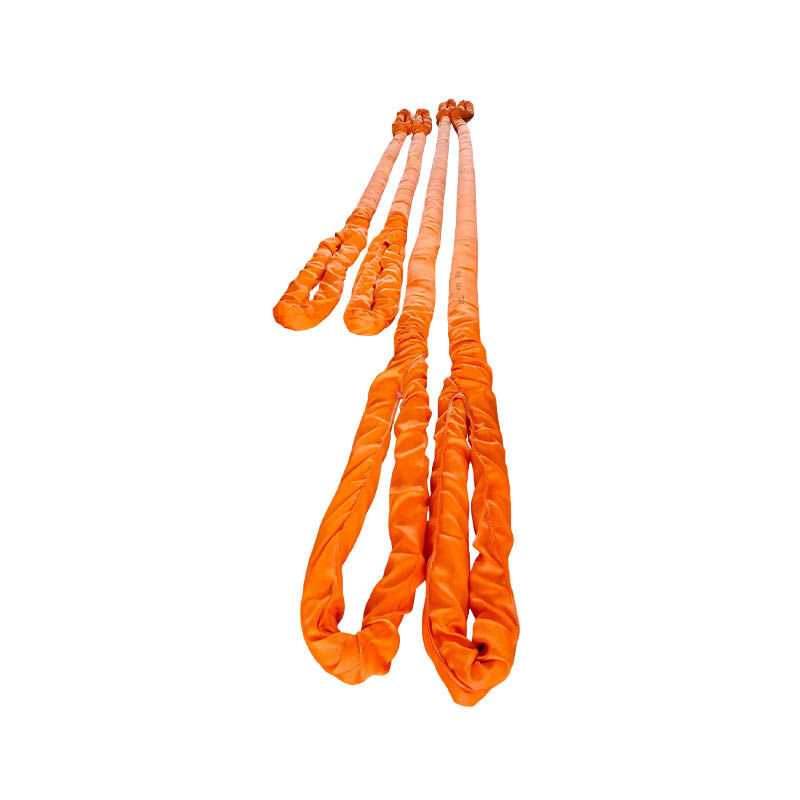 National Standard Flexible Lifting Belt Round Soft Lifting Belt Crane Crane Double Buckle Lifting Belt Lifting Belt