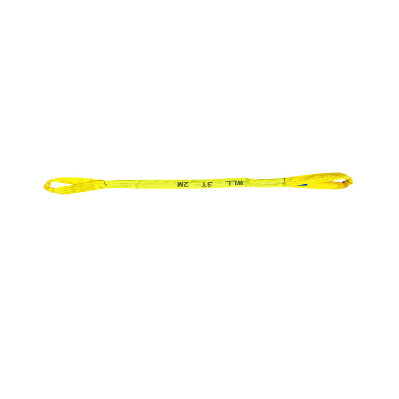 National Standard Flexible Lifting Belt Round Soft Lifting Belt Crane Crane Double Buckle Lifting Belt Lifting Belt