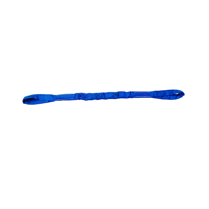 National Standard Flexible Lifting Belt Round Soft Lifting Belt Crane Crane Double Buckle Lifting Belt Lifting Belt