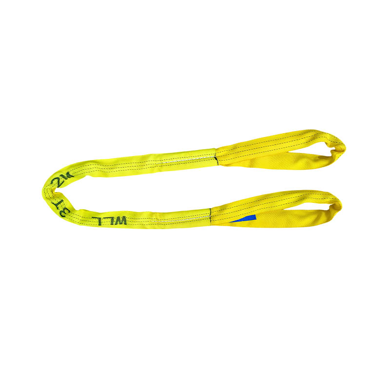 National Standard Flexible Lifting Belt Round Soft Lifting Belt Crane Crane Double Buckle Lifting Belt Lifting Belt